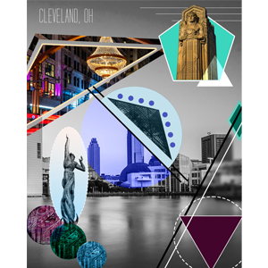 geometric art cleveland